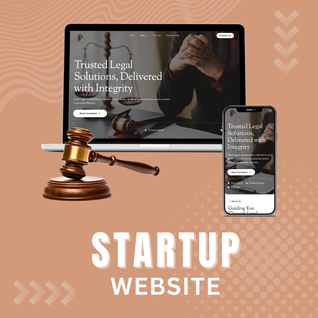 Startup Website Design Package - Kreative Palace